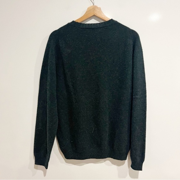 BOGLIOLI GREEN WOOL-CASHMERE SWEATER - Picture 5 of 10